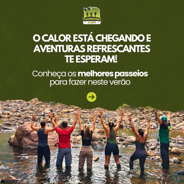 Nada como explorar a natureza e se refrescar ao mesmo tempo! 🥰💦

Aproveite o calorzinho que se aproxima e faça os melhores passeios com a Cambará Adventure. 

Reserve pelo link da bio. 

#ecoturismo #turismodeaventura #contemplacao #terradoscanions #cambaradosul #aparadosdaserra #serragaucha #trip #turismo #cambaraadventure